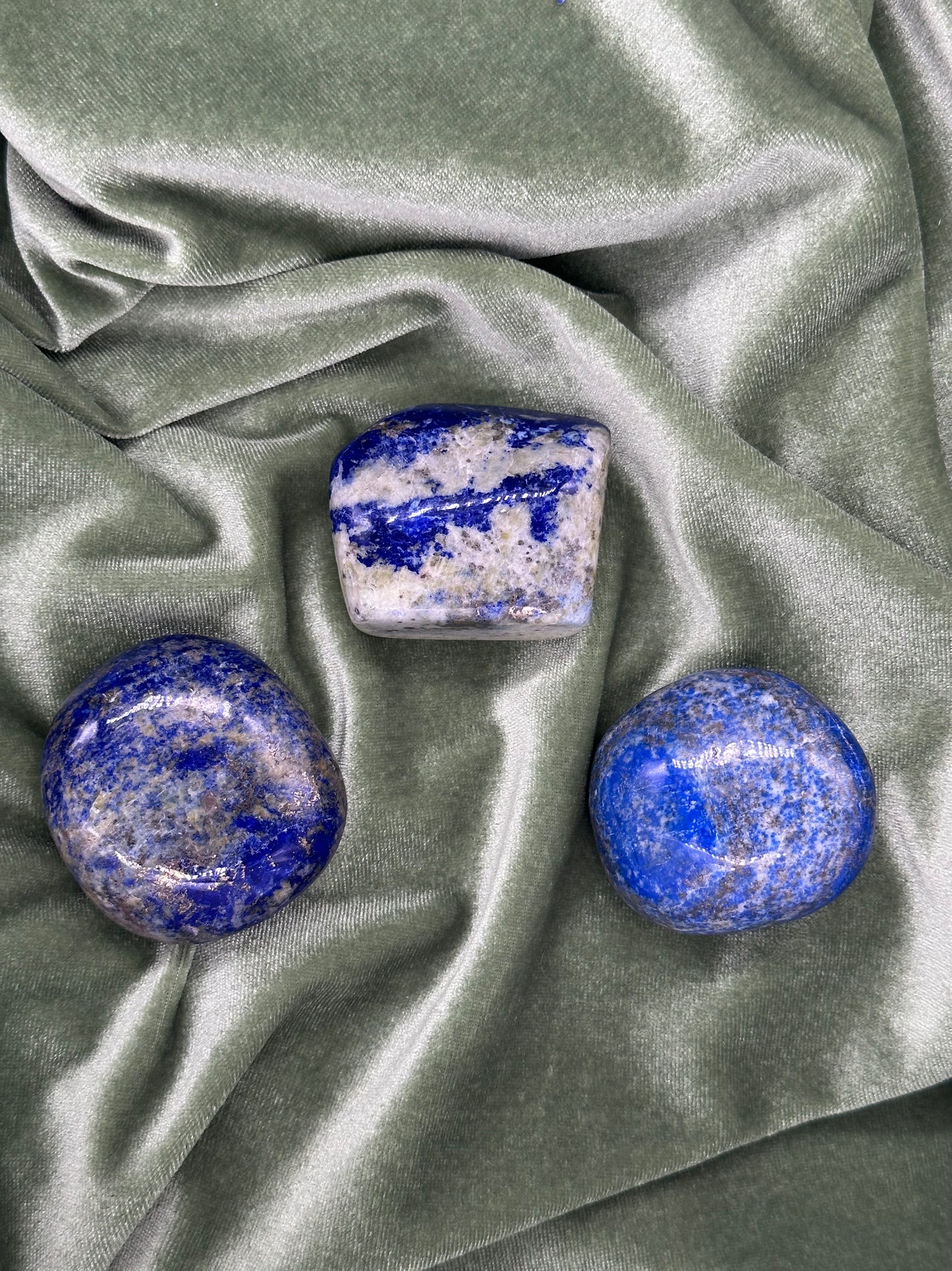 Lapis Lazuli Palm Stone