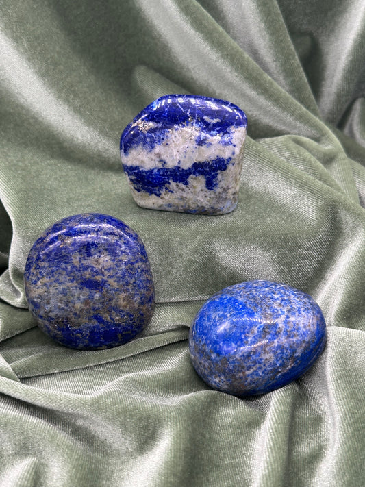 Lapis Lazuli Palm Stone